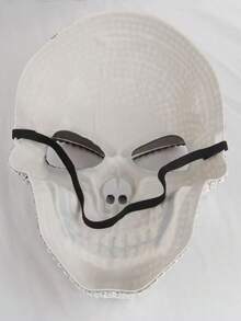1pc Luxury Hockey Rhinestone Mask, Dark Punk Style With Dense Rhinestone Craftsmanship, Lightweight And Fits Face Shape, Suitable For Makeup Party, Carnival, Theme Dinner, Cosplay Convention, Party Outfit - Multicolor - View 5