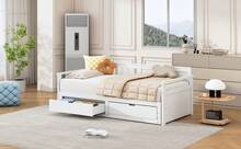 Sofa Bed Frame Multifunctional 90x190 Pine - 白色 - 查看 10