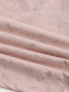 Camvyn Men's Summer Fashion Versatile Casual Style Acid Wash Slim Fit Short Sleeve T-Shirt - Pink - View 5