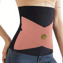 1pc Women's Seamless Waist-Cincher/Tummy Control Belt, Elastic Body Shaping Waistband, Suitable For Fitness And Daily Shaping Support - Multicolor - View 4