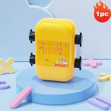 1pc Double-Head Math Roller Stamp, 2-In-1 Addition & Subtraction Arithmetic Practice Stamp, Cute Cartoon Pattern Number Roller Stamp, Suitable For Children School Homework Teaching Supplies - Creativity - View 10