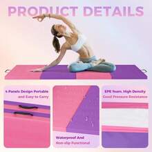 Fitness Floor Mat - 4 Panels - View 2