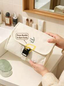 Detachable Hook Toiletry Bag, Travel & Business All-In-One Makeup Bag, Cosmetic Organizer, Dry & Wet Separation Waterproof Storage Bag, Travel Essential - Multicolor - View 8