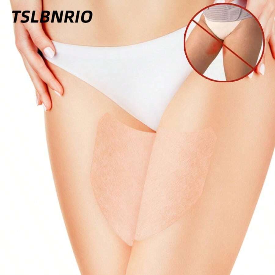Plus-Size Thigh Anti-Chafing Pads, Self-Adhesive And Breathable, Invisible Strips, Suitable For Dresses And Shorts - A - View 1