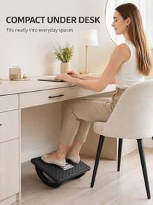 Versatile Ergonomic Under Desk Foot Rest With Massage Points To Comfort Feet Stable Rocking Foot Pedal For The Elderly Foot Stool For Office Chair Ideal For Desk Spaces Suitable For Long-Time Sitting Office Workers Mueble De Sala Muebles - Multicolor - View 6