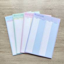 B5 Size Vocabulary Learning Notebook, 28 Pages Per Book, Made Of High-Quality Paper, Excellent Writing Experience. Helps Improve Learning Efficiency, Perfect For Vocabulary Learning - Notebook - View 7