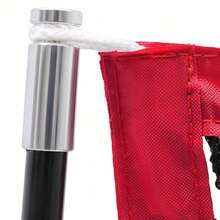 Indoor And Outdoor Baseball Practice Nets, Baseball Training Nets - Black and Red - View 8