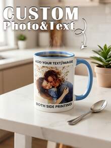 Mug Foto Personalisasi, Mug Foto Eksklusif untuk Nenek, Mug Foto untuk Ibu, Mug dengan Foto dan Teks, Cangkir Kopi Foto Kustom, Mug Foto, Mug Nama Kustom - Hadiah Sempurna untuk Orang Tercinta - Cocok untuk Setiap Acara Spesial, Hadiah Hari Valentine, Hadiah untuknya, Hadiah untuknya, Hadiah untuk Teman, Dekorasi Rumah, Koleksi, Hadiah Personalisasi, Hadiah Kustom, Multifungsi, Suvenir, Hadiah Hari Ibu - Beraneka warna - View 2