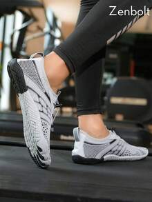 Zenbolt Unisex Outdoor Water Shoes, Lightweight Quick-Dry Beach Shoes, Women's Barefoot Athletic Shoes, Swimming Water Shoes, River Hiking Shoes - Grey - View 7