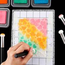 3/5pcs Sponge Applicators, Mini Paper Cloth Craft Art Mixed Brush Painting Supplies - Set - View 5