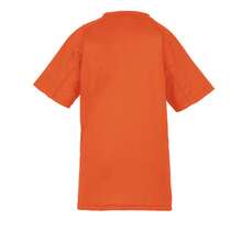 Spiro Impact Childrens/Kids Junior Performance Aircool T-Shirt - Fluorescent Orange - View 2