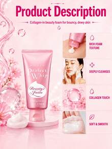 SENKA Original Cleansing Foam 120g: Membersihkan dan melembapkan secara mendalam, menghilangkan minyak berlebih, dan memberikan hidrasi tahan lama. Cocok untuk semua jenis kulit. - Pembersih Busa Kolagen - View 7