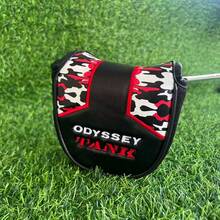 Waterproof PU Semi-Circular Golf Putter Cover, Magnetic Club Head Protector - D - View 4