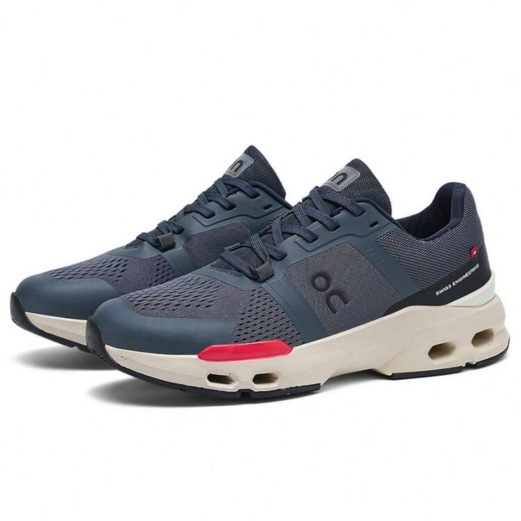 Men's Breathable Casual Sports Shoes, Air Mesh Running Shoes, Lightweight Summer Outdoor Sports Shoes, Plus Size 39-45, Men's Running Sports Shoes - Grey - View 14