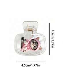Cute Cat Pattern Travel Toothbrush Head Protective Cover, Kitten Hugging Toothbrush Cup, Transparent Travel Toothbrush Storage Box, Toothbrush Head Protective Clip, Toothbrush Dust-Proof Protective Cover, Portable Design Easy To Carry, Dual-Hole Design For Convenient Drainage And Ventilation, Dust-Proof Lid, Suitable For Couples, Friends, Family, Teachers, Travel Enthusiasts As Gifts, Essential For Home, Dorm, Vacation, Suitable For Birthday, Back To School, Business Trip, Return To School And Other Occasions, Clean And Care For Your Oral Health, Family Gift. - Multicolor - View 11