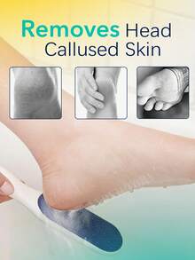 BeautNicole 1/2/4pcs Professional Nano Glass Foot Callus Remover Scrubbing Tool For Women, Heel Dead Skin Removal Foot Care Pedicure Tool - Multicolor - View 5