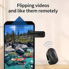 Portable Wireless Bluetooth Page Turner Ring Remote, E-Reader Page Clicker Compatible With Kindle Series, Phone Tablet Camera Video Recording Shutter Controller For Novel Reading - View 3