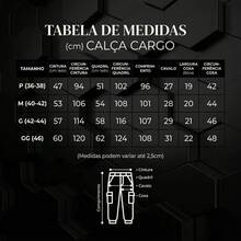 Calça cargo Oversized masculina com e leve comprida solta casual cordão cintura streetwear skate unissex conforto Longa confortável - Jeans Estonado - Visão 7