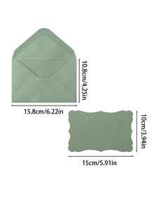 10/20 piezas Sobres con mini tarjetas, autoadhesivos, adecuados para cumpleaños, Navidad, Acción de Gracias, aniversario y fiesta - Invitaciones de fiesta, sobres de tarjetas de regalo de colores autoadhesivos, tarjetas de notas, tarjetas de invitación, tarjetas de felicitación - multicolor - Ver 14