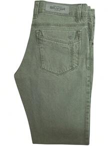 World JSM Silver Men Jeans - Olive Green - View 8