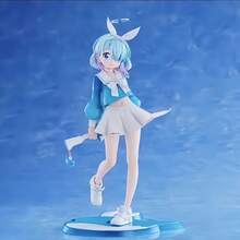 1pc/Blue Archive Arona Figure, Anime 2D Cute PC Case Decoration Model, Compatible With Anime Photography Background - Adorable Pose, Exquisite Outfit And Vivid Expression - Handmade Anime Style Figure - Multicolor - View 2