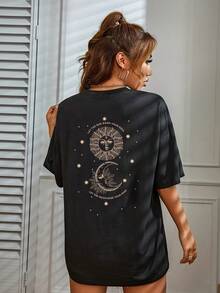Women T-Shirts - Black - View 3