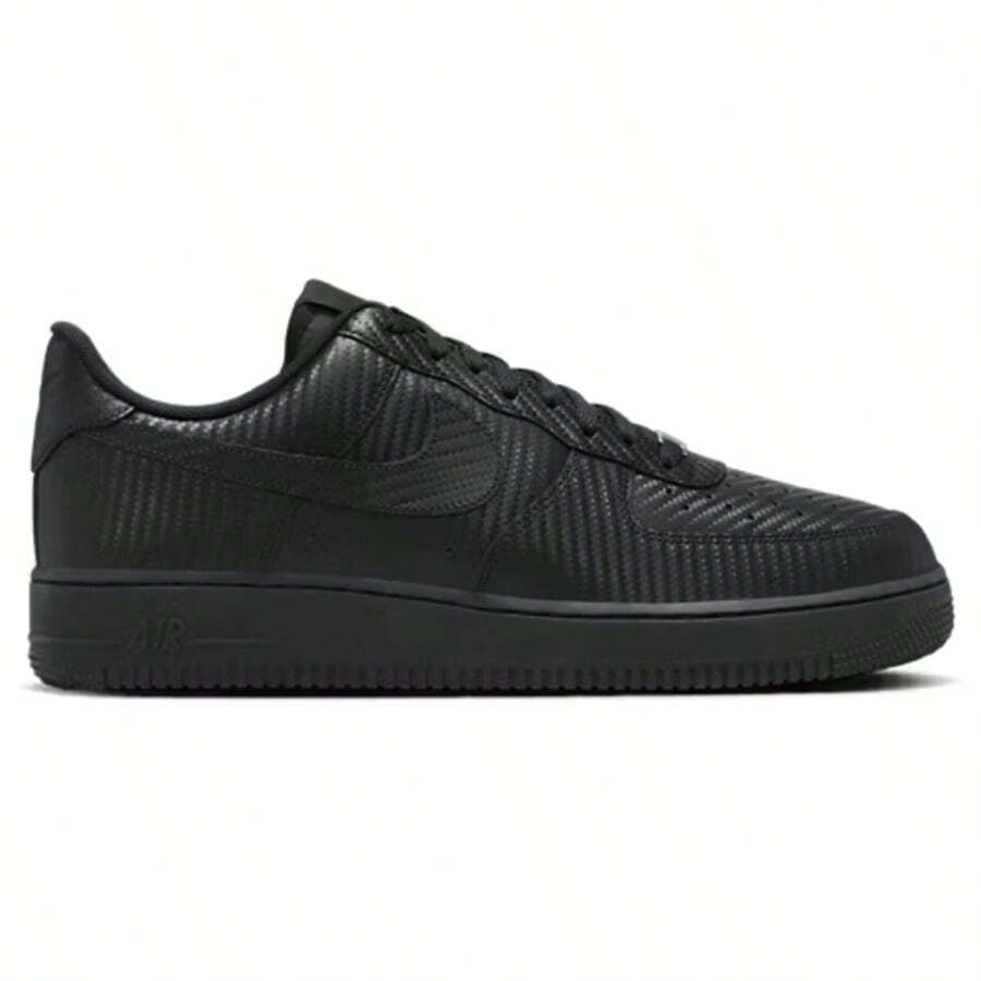 Nike Air Force 1 '07 LV8 Casual Shoes Men's Black Carbon Fiber HF2886-001 | Court-To-Street Style, Iconic Silhouette - 碳纖維黑 - 查看 1