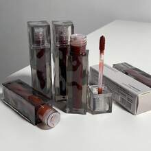Cute Bear Mirror Lip Gloss - Long-Lasting, Non-Smudging, Moisturizing Liquid Lipstick, Lightweight Texture - Luxurious Shine, Natural Makeup Look - All-Day Wear, High Pigmentation, Non-Sticky - 多色S870 - 查看 7