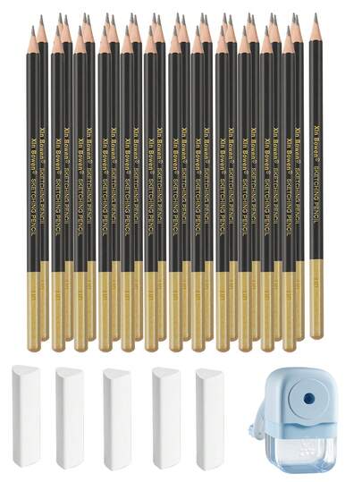 Pencil 2B, Student-Specific, Suitable For Elementary School Students, Children's Pencil, Lead-Free, For Drawing In Kindergarten.