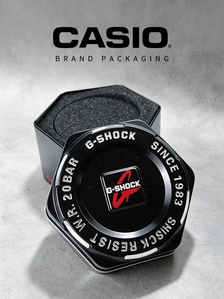 Casio G-SHOCK Hexagonal Metal Storage Box Protective Watch Storage Box Accessory Suitable For Daily Home Organization And Travel Storage Needs - Black - View 1