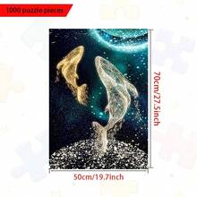 1000 Pieces Adult Mini Puzzle Boxed - This Precision-Cut Puzzle Is Adult Challenge Level, Scratch-Resistant. High-Difficulty Design, Suitable For Adults, Family Entertainment, Can Be Used As DIY Home Decor, Art Collection, And Also A Creative Gift For Halloween, Christmas And Brain Challenge. - Multicolor - View 6