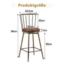 Silla de Comedor Moderna - Estilo Mid Century - Marrón - Ver 3