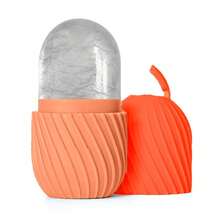 1pc Face Ice Mold, Portable Silicone Ice Massage Tool For Pore Tightening And Facial Care, Manual Face Massage Set - Multicolor - View 14