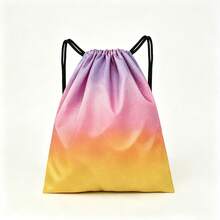 BAILEE Casual And Stylish Shoulder Bag With Gradient Colors, Drawstring Closure, Perfect For Travel, Fitness, And Sports Activities. Ideal As A Gift. - Multicolor - View 15