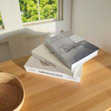 2/3pcs Home Fashion Faux Book Decor, Luxury Decorative Books, Living Room Decor, Home Decor, Coffee Table Books, Modern Fashion Decorative Books, Stackable Display Books, Hotel Decor, Gift - Decor Book - View 3