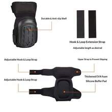 1/2pcs Professional Adjustable Strap Gardening Knee Pads, Heavy Duty Extended Industrial Knee Pads, Anti-Slip Wear-Resistant Work Knee Pads - With Gel Pads, Soft Foam Filling, Adjustable Dual Strap Design, Unisex, Suitable For Construction Site, Garden, Renovation, Flooring, Motorcycle Riding, And Other Work And Home Use. Breathable Anti-Slip Gardening Tool Knee Pads, Comfortable Breathable Garden Work Knee Pads. Shock-Absorbing Wear-Resistant Auto Repair Men's Tools, Breathable Anti-Slip Construction Work Tools, Wind-Resistant Fitting Motorcycle Riding Accessories, Pressure-Resistant Durable Auto Repair Work Car Accessories. - Multiple Styles - View 10