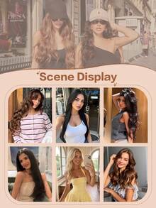YILITE 7pcs 110-120g Natural #1B Natural Black Clip In Hair Extensions Real Human Hair Remy Human Hair Extensions Double Weft Straight Clip Ins For Women - S1B - View 7