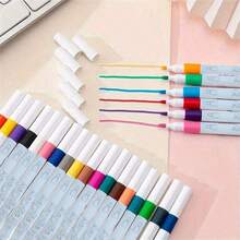 60/48/24/12 Colors Acrylic Marker Pens, Suitable For Art Rock Painting, Card Making, Stone, Metal, Ceramic, Perfect For Easter Decoration, Thanksgiving Gifts, Party Favors, Christmas Decorations And Card Making - Multicolor - View 9