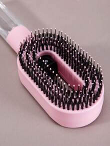 1 Set 2-In-1 Spray Styling Comb, Water Mist Spray Comb With Built-In Water Tank, Soft And Flexible Bristles, Wet/Dry Styling Spray Comb, Suitable For Curly, Straight And Wavy Hair, Bathroom Accessory - A - View 8