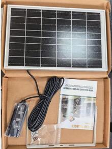 10W 5V Portable Solar Panel 4 USB Port Charger Outdoor Mini Solar Power Supply Compatible With LED Camping Lights, Mini Fans, Dash Cams, Action Cameras, All 5V Electronic Devices - View 2