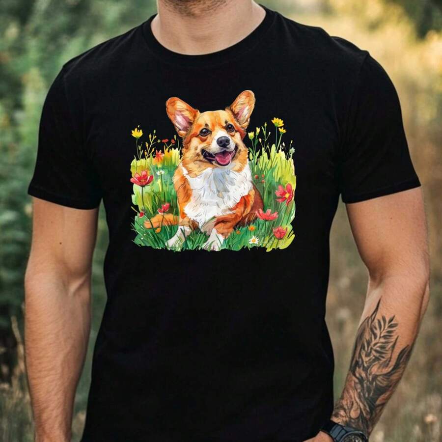 Men T-Shirts - Black - View 1