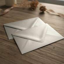 Creative Mariu 19x13 Cm Pearlescent Paper Invitation Envelopes - Plateado - View 2