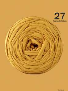 1/2件 T-Shirt 粗毛線，大號 300g±20g/件 - 2cm 寬，柔軟聚酯纖維毛線布料，適用於 DIY 鉤編包包、籃子、地墊、拖鞋、娃娃、毛線手工藝，多色度假風鉤編線，鉤編配件，手工禮物 - 彩色 - 查看 42