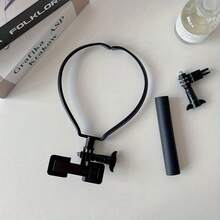 1pc/1set Neck/Chest Phone Mount With Adjustable Strap - Hands-Free Design For Android Smartphones, Stable Video Calls, Gaming And Vlogging, One-Click Installation - Suitable For Content Creators And Daily Use, Durable Material, Phone Accessory, Easy Viewing, Fashion Accessory, Secure Grip, Outdoor Enthusiasts - A - View 3