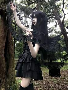 Women Short Dresses - ブラック - View 5