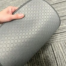 2D, 4-Piece Set High-End Tech Green Edge Background Print Car Floor Mats - Easy To Clean And Maintain, Suitable For Driver's Seat Decoration And Protection Accessories, Fashionable And Modern Interior, Enhancing Driving Pleasure And Comfort - Multicolor - View 6
