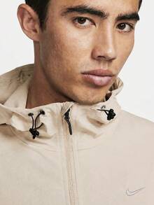 Nike Men's AS M NK RPL UNLIMITED JKT Woven Hooded Jacket FB7552-104 - Beige - View 3