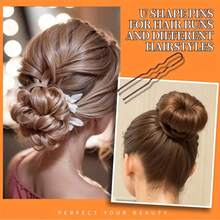 300pcs Hair Clips Set With Storage Box, Hair Styling Clips, U-Shaped Hair Pins Set - View 4