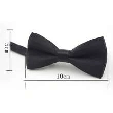 Kids Bow Ties - Black - View 5