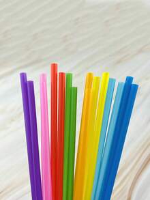 100pcs Handmade Woven Straw Set, Weaving Shaping Tools, Creative Shaping & Kitchen Practical Tools, Handmade Enthusiast Shaping Woven Straw - Multicolor - View 8